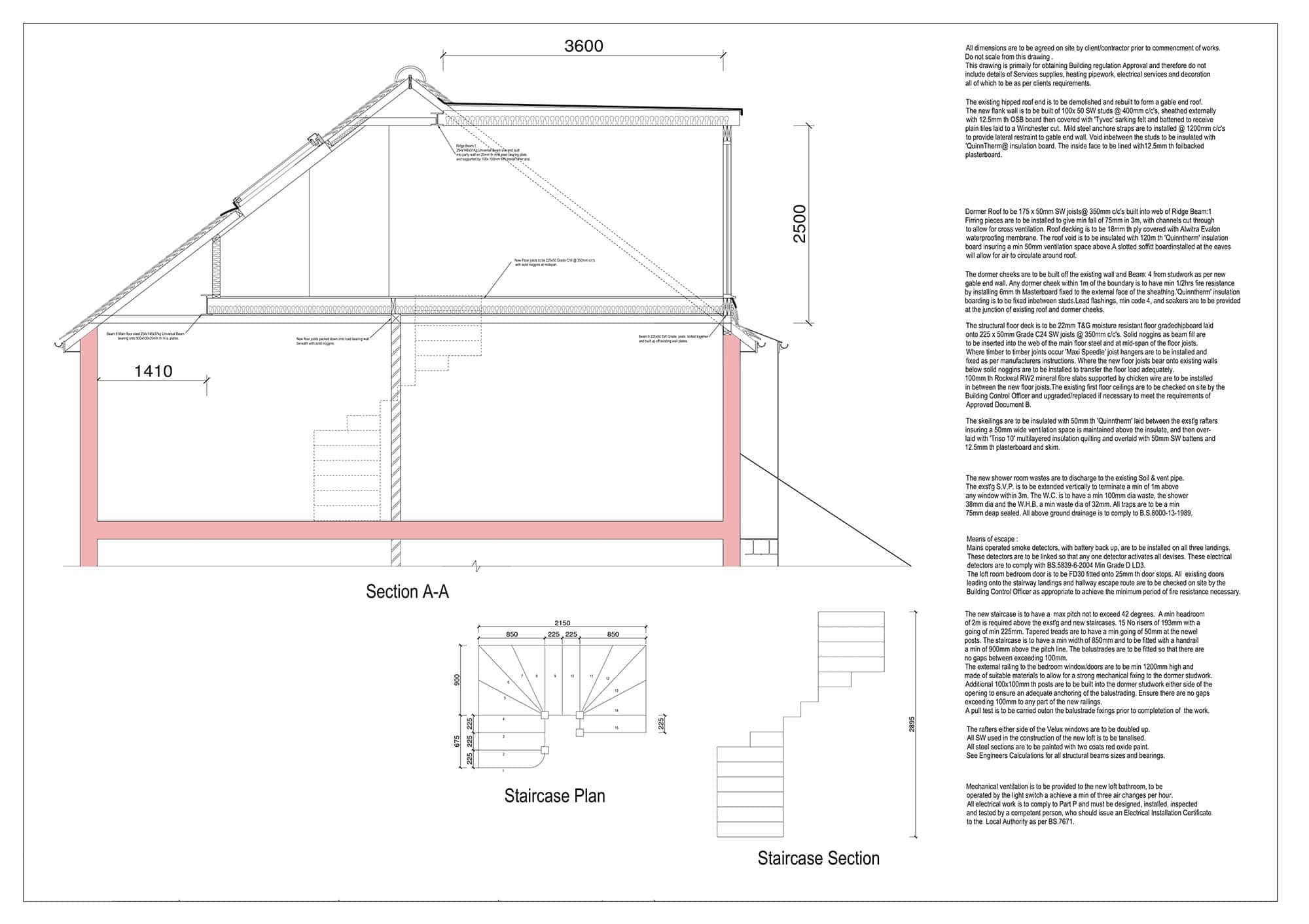 8 East Drive Loft Drwg B Anonymised