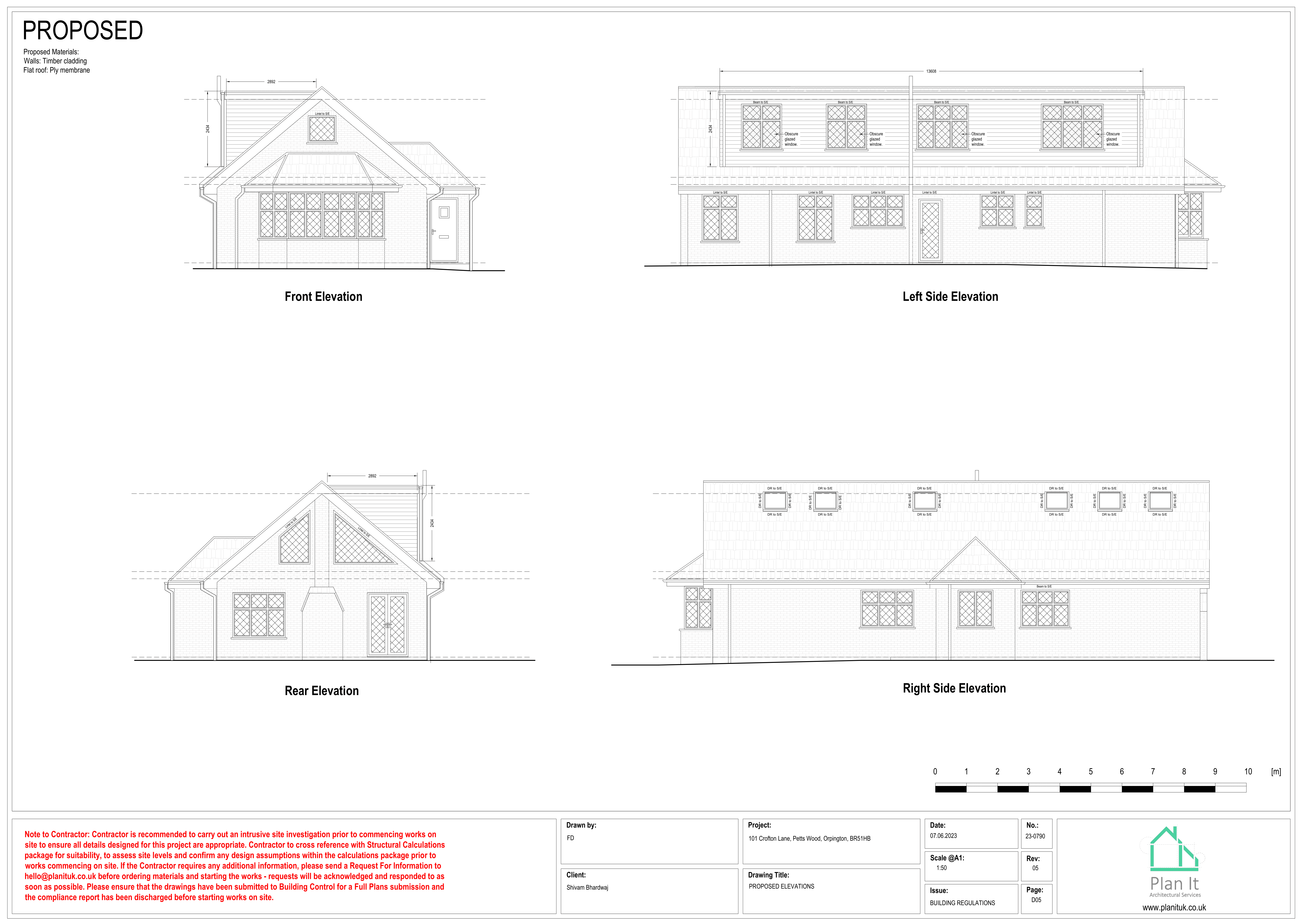 101 Crofton Lane Building Regulations Drawings 07.06.2023 5