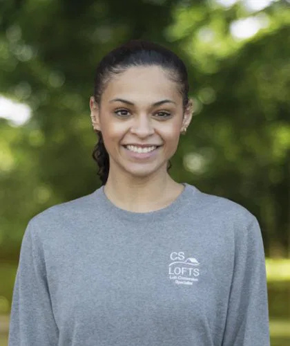 Blurred of beautiful nature Green tree forest background. with copy space